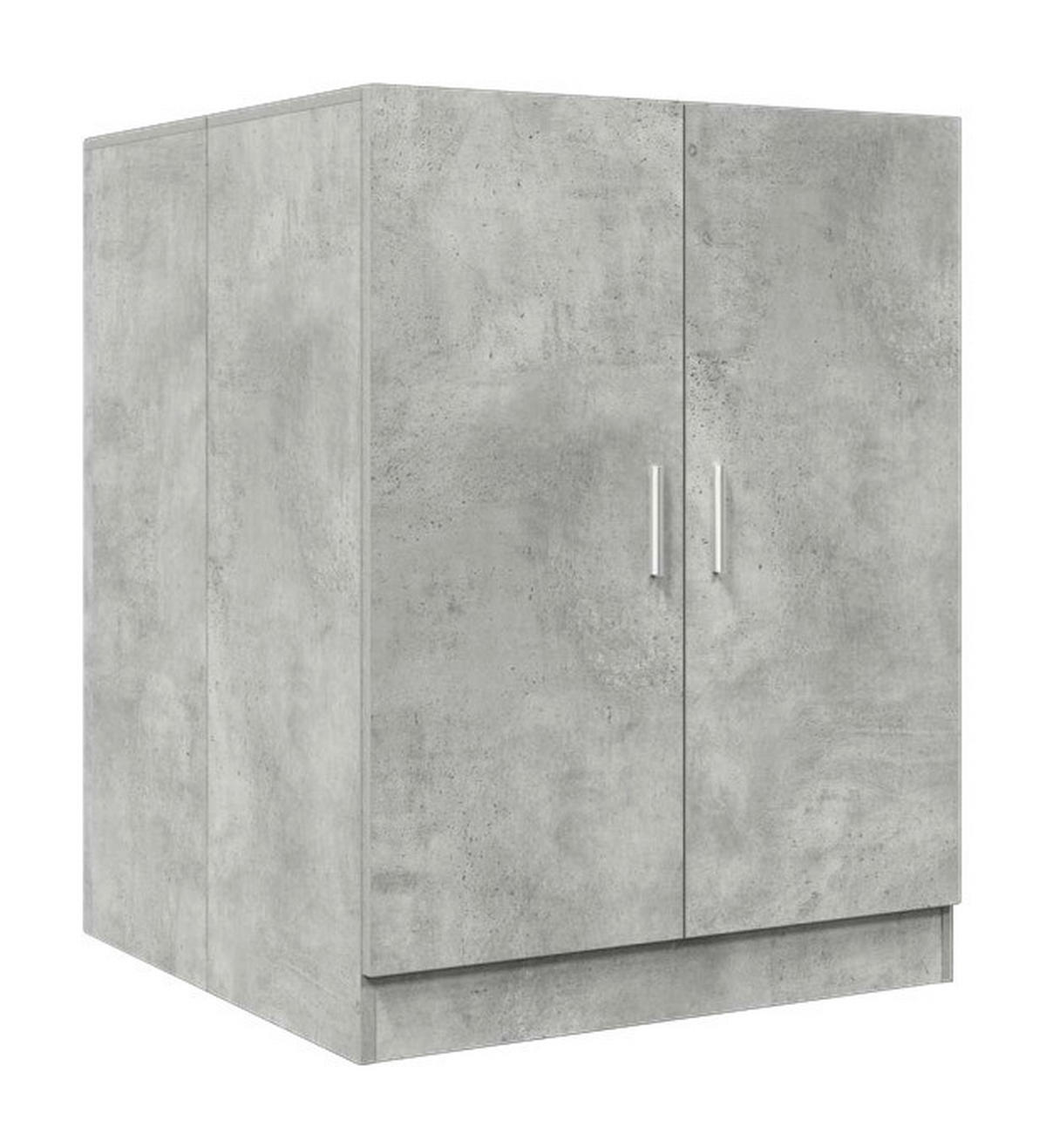 Waschmaschinenschrank Beton B/H/T: ca. 70,5x91,5x71,5 cm Waschmaschinenschrank - Beton (70,50/91,50/71,50cm) - vidaXL