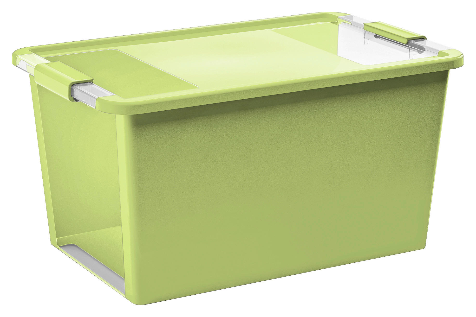 KIS Aufbewahrungsbox BI Box grün B/H/L: ca. 35x28x55 cm BI Box - grün/transparent (55,00/35,00/28,00cm) - KIS