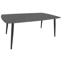 POCOline Gartentisch Lara schwarz Stahlrohr B/H/L: ca. 60x40x105 cm Lara - schwarz (105,00/60,00/40,00cm) - POCOline