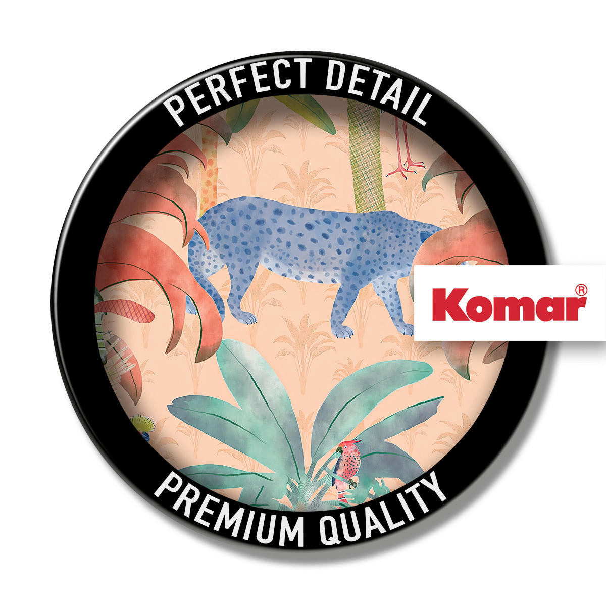 Komar Fototapete Safari Pattern B/L: ca. 300x250 cm Safari Pattern - (300,00/250,00cm) - Komar