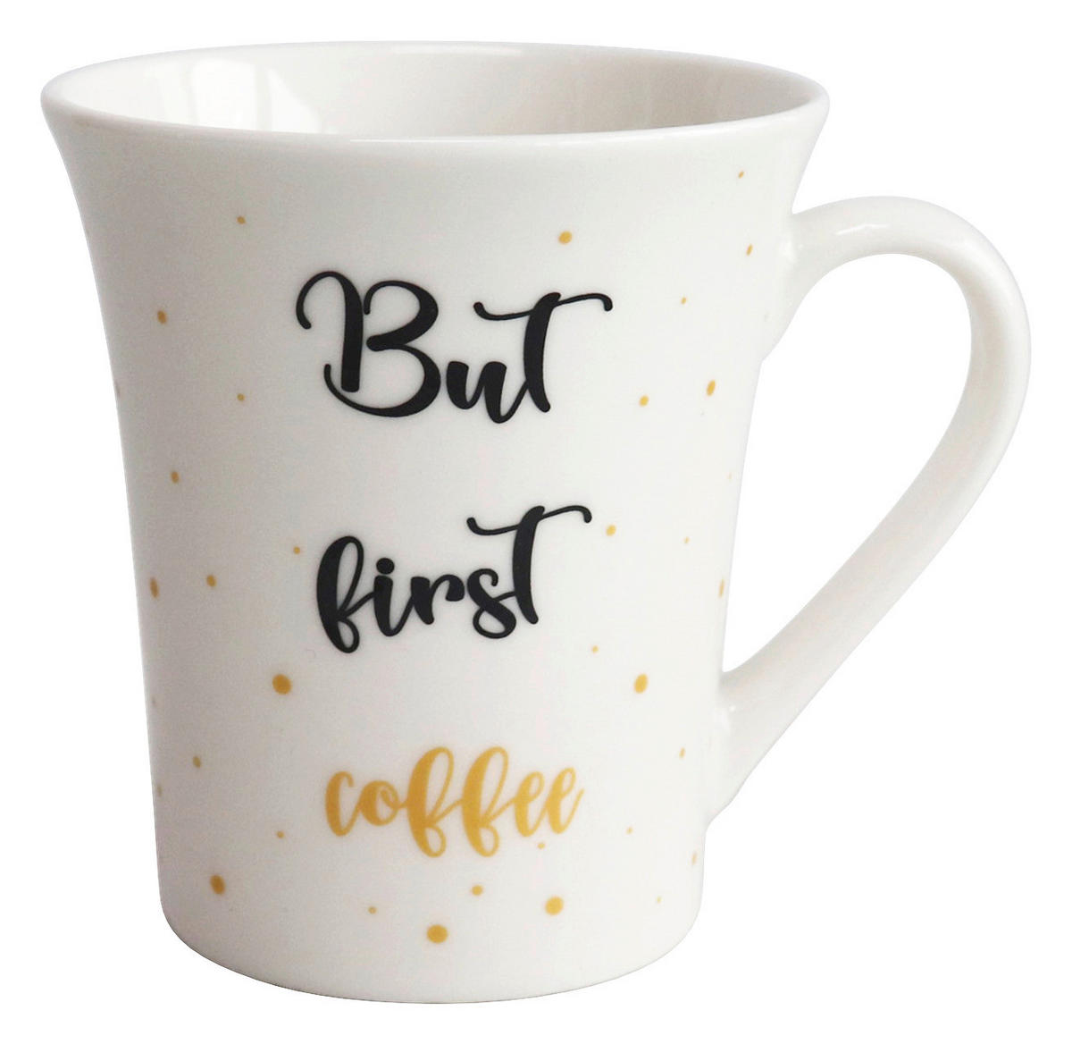 POCOline Kaffeebecher Kaffeebecher_Sprüche-gold - POCOline