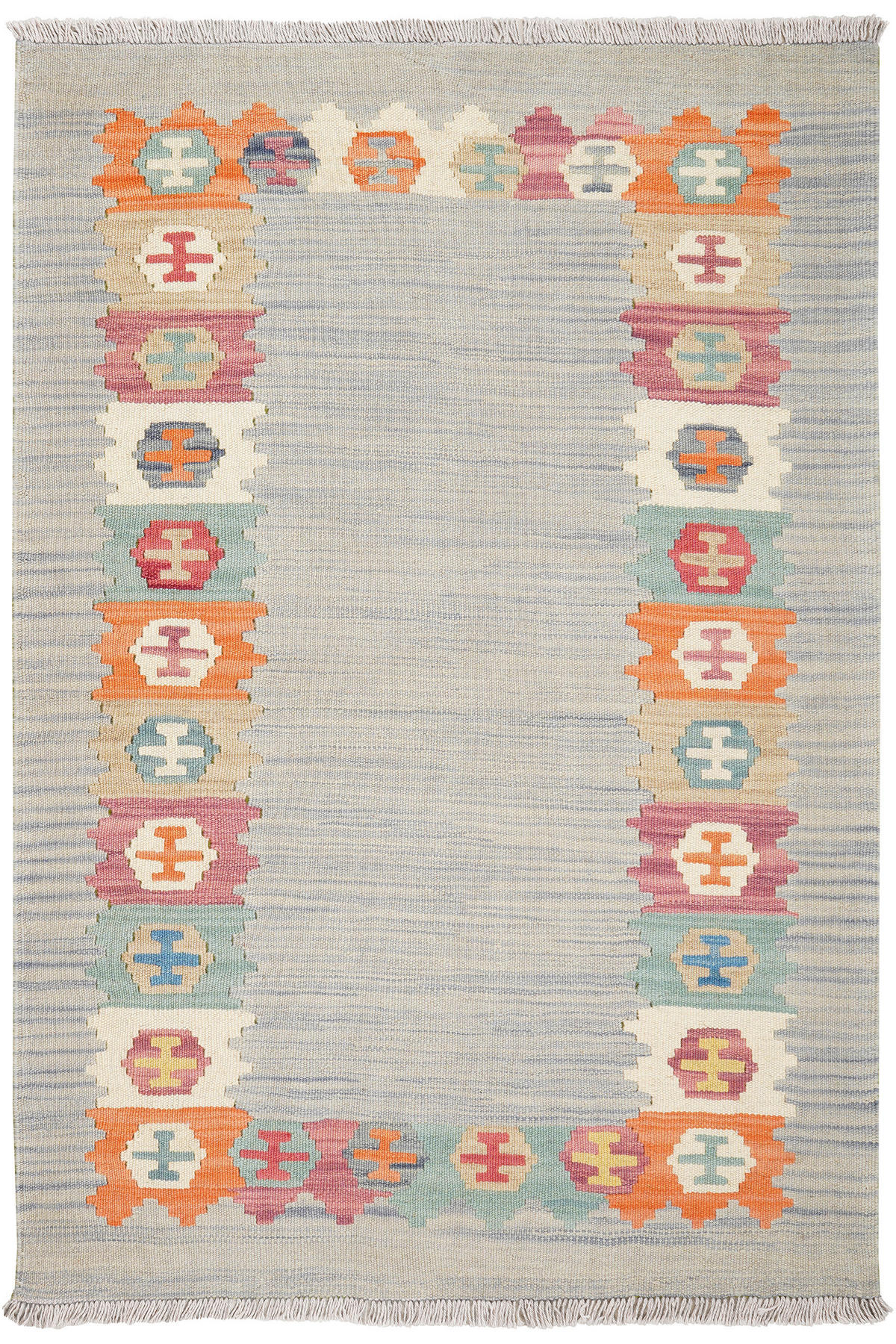 PersaTepp Teppich Kelim Gashgai bunt B/H/L: ca. 100x1x147 cm Kelim Gashgai - bunt (147,00/100,00/1,00cm) - PersaTepp