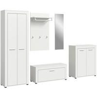 Garderobe JAM weiß B/H/T: ca. 285x191x35 cm JAM - weiß (285,00/191,00/35,00cm) - xonox.home