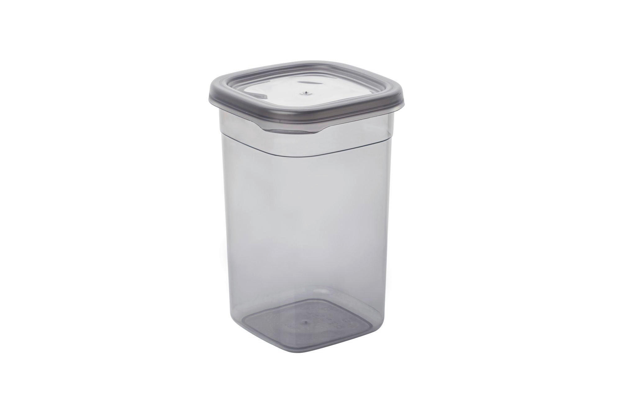 HermiaConcept Vorratsdosenset 12-tlg. anthrazit B/H/T/L/D: ca. 10x16,5x10x10x10 cm 12-tlg. - anthrazit (10,00/10,00/16,50cm) - HermiaConcept