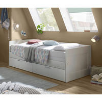 Funktionsbett weiß Liegefläche B/L: ca. 90x200 cm Lombas_Funktionsbett - weiß (204,00/68,00/97,00cm)