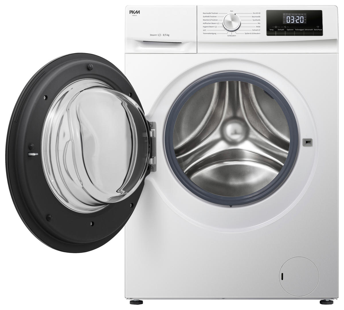 PKM Waschtrockner WT8+5 weiß B/H/T: ca. 59,5x84,5x54 cm ca. 8 kg Waschtrockner WT8+5 - weiß (59,50/84,50/54,00cm) - PKM