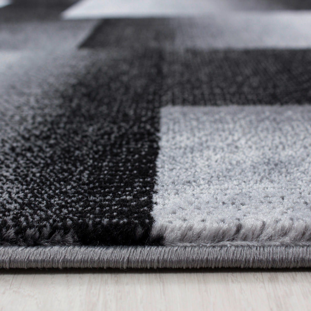 Ayyildiz Teppich MIAMI schwarz B/L: ca. 80x300 cm MIAMI - schwarz (80,00/300,00cm) - Ayyildiz