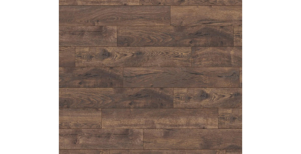 Kronotex Laminatboden Exquisit Plus ca. 2,694 m² im Paket  B/L: ca. 24,4x138 cm pro Paket Exquisit Plus ca. 2,694 m² im Paket - dunkelgrau (24,40/138,00cm) - Kronotex