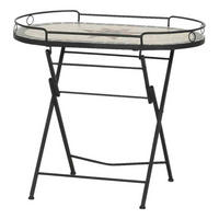 Gardamo Beistelltisch STELLA schwarz Eisen STELLA - schwarz - Gardamo