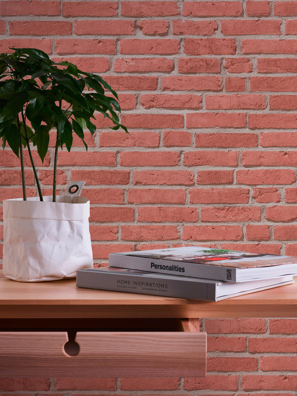 A.S.Creation Vliestapete Best of Wood`n Stone 2nd Edition Steine rot B/L: ca. 53x1005 cm Best of Wood`n Stone 2nd Edition - rot (53,00/1005,00cm) - A.S.Creation