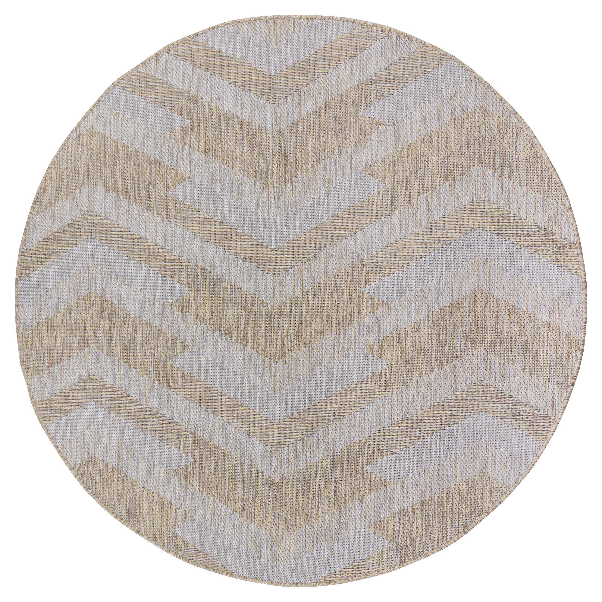 Sanat Outdoorteppich MELISSA braun B/L: ca. 200x200 cm MELISSA - braun (200,00/200,00cm) - Sanat