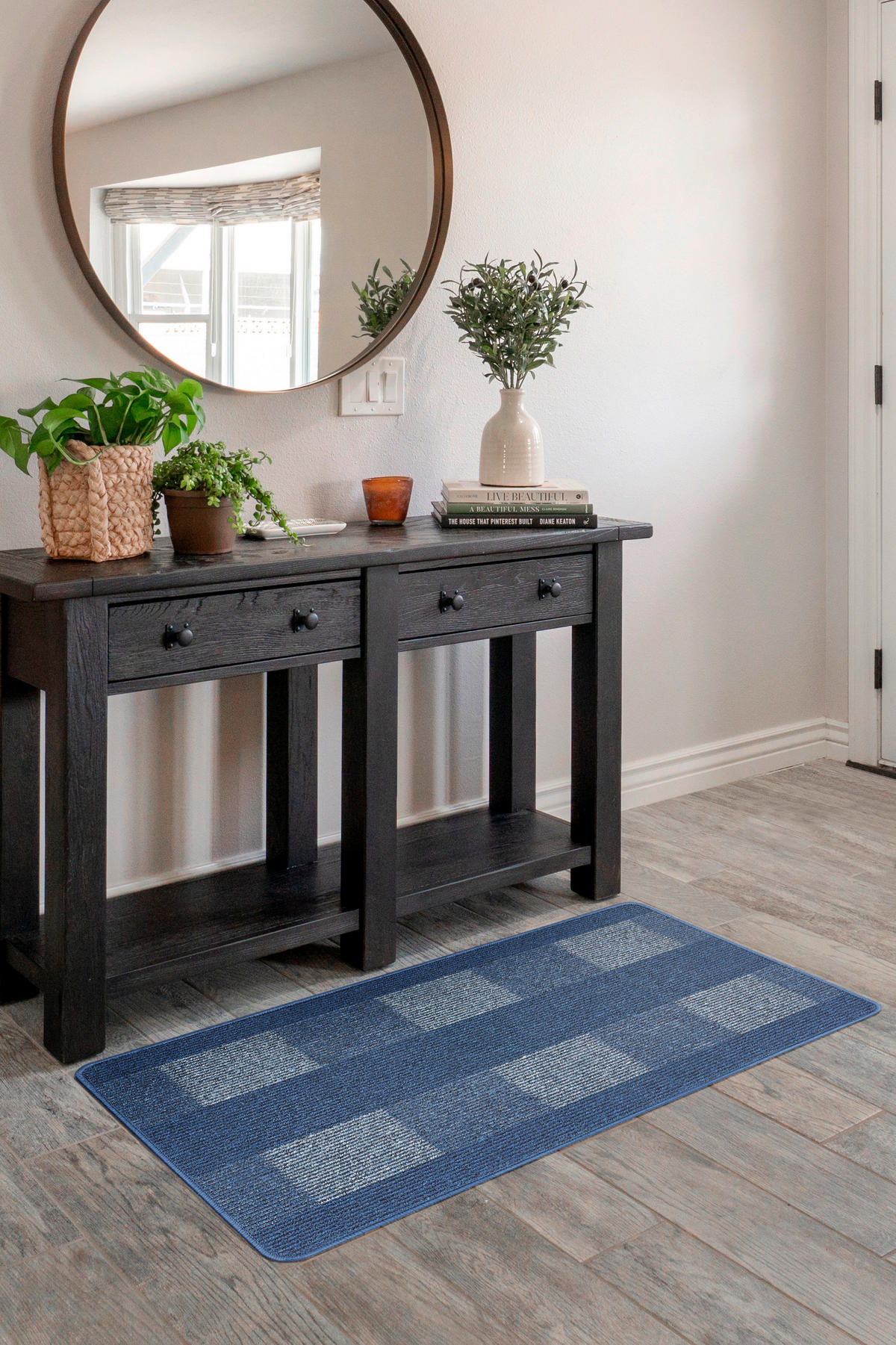 Andiamo Teppich Avallon blau B/L: ca. 67x120 cm Avallon - blau (67,00/120,00cm) - Andiamo