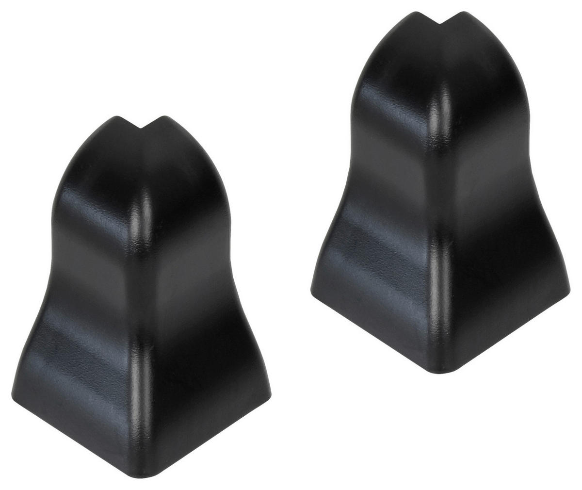 Außenecke schwarz L/B/H: ca. 3,24x3,24x4,71 cm Außenecke für 40 mm SL 0199 schwarz - schwarz (3,24/3,24/4,71cm)