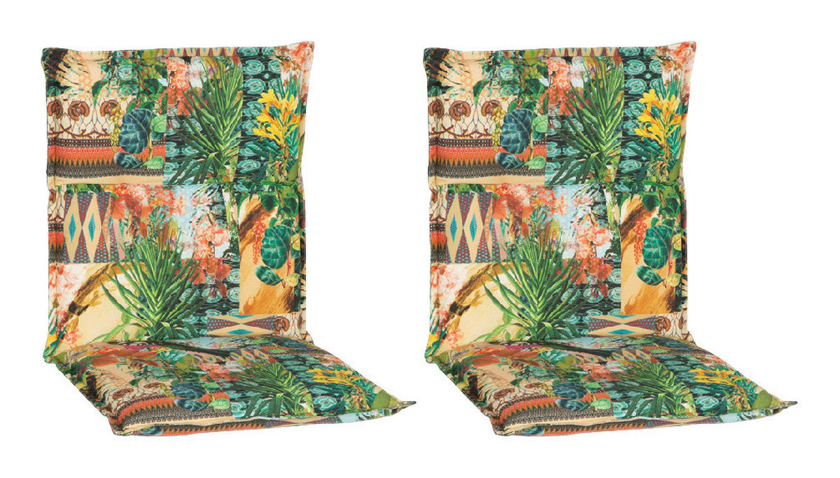 Beo Saumauflage für Niederlehner Texas bunt Polyester-Mischgewebe B/L/S: ca. 46x98x8 cm 2er Set Texas - bunt (46,00/98,00cm) - Beo