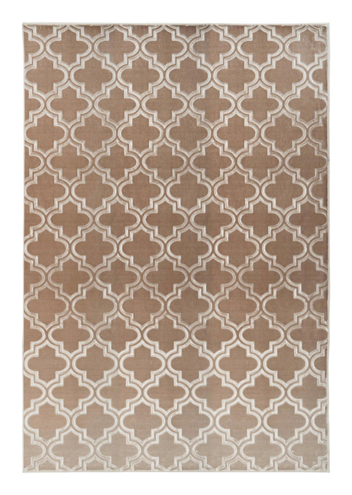 360Living Teppich Monroe taupe B/L: ca. 80x150 cm Monroe - taupe (80,00/150,00cm) - 360Living