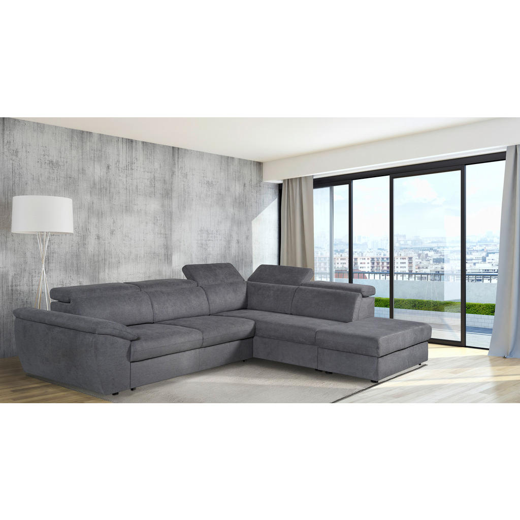 Thumbnail - Ecksofa mit Bettfunktion und Bettkasten