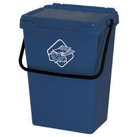 Eco-Logico Eimer blau Polypropylen B/H/L: ca. 30,5x51x40 cm Eimer 30l - blau (40,00/30,50/51,00cm) - Eco-Logico