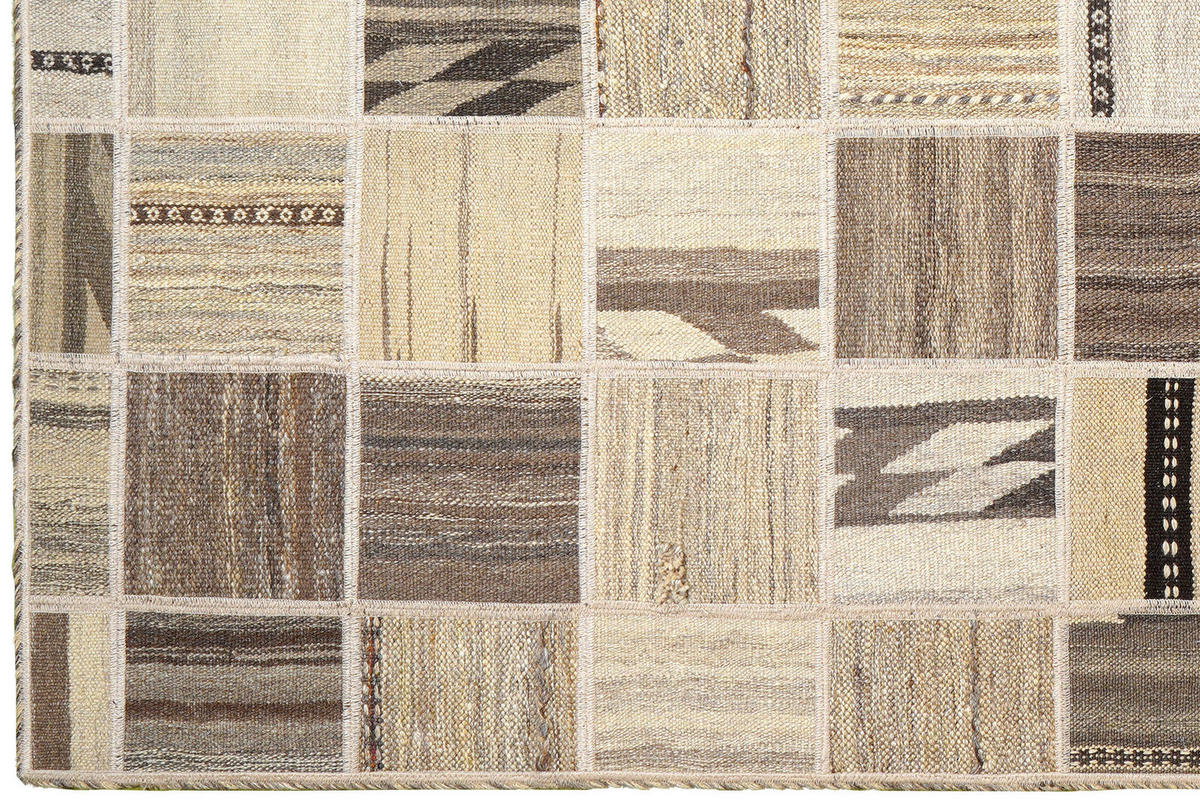 PersaTepp Teppich Kelim Tekkehdouz beige B/H/L: ca. 150x1x200 cm Kelim Tekkehdouz - beige (200,00/150,00/1,00cm) - PersaTepp