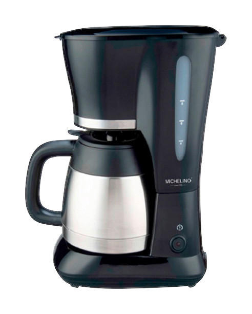 MICHELINO Kaffeemaschine 20520 schwarz Edelstahl