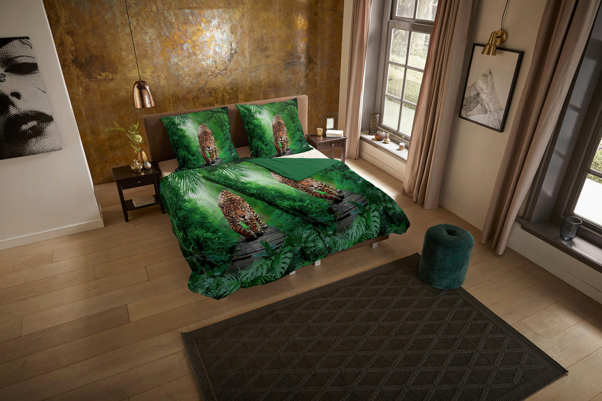 Bettwäsche Amazone Multi Polyester B/L: ca. 135x200 cm Amazone - Multi (135,00/200,00cm) - Pure