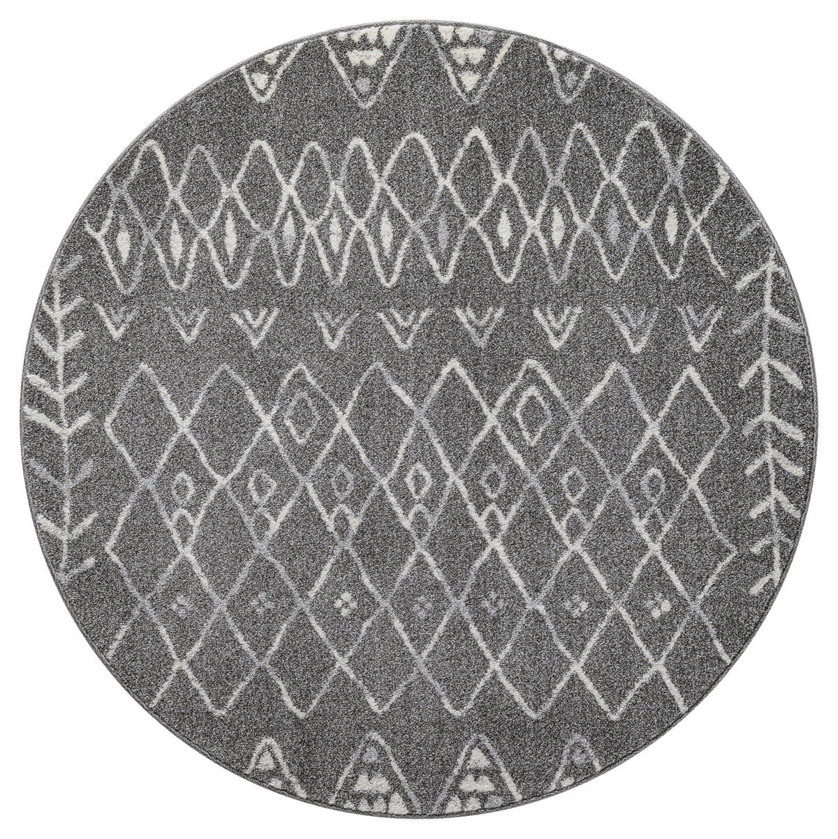 Sanat Teppich anthrazit B/L: ca. 200x200 cm Teppich_Boho_8200_200x200 - anthrazit (200,00/200,00cm) - Sanat