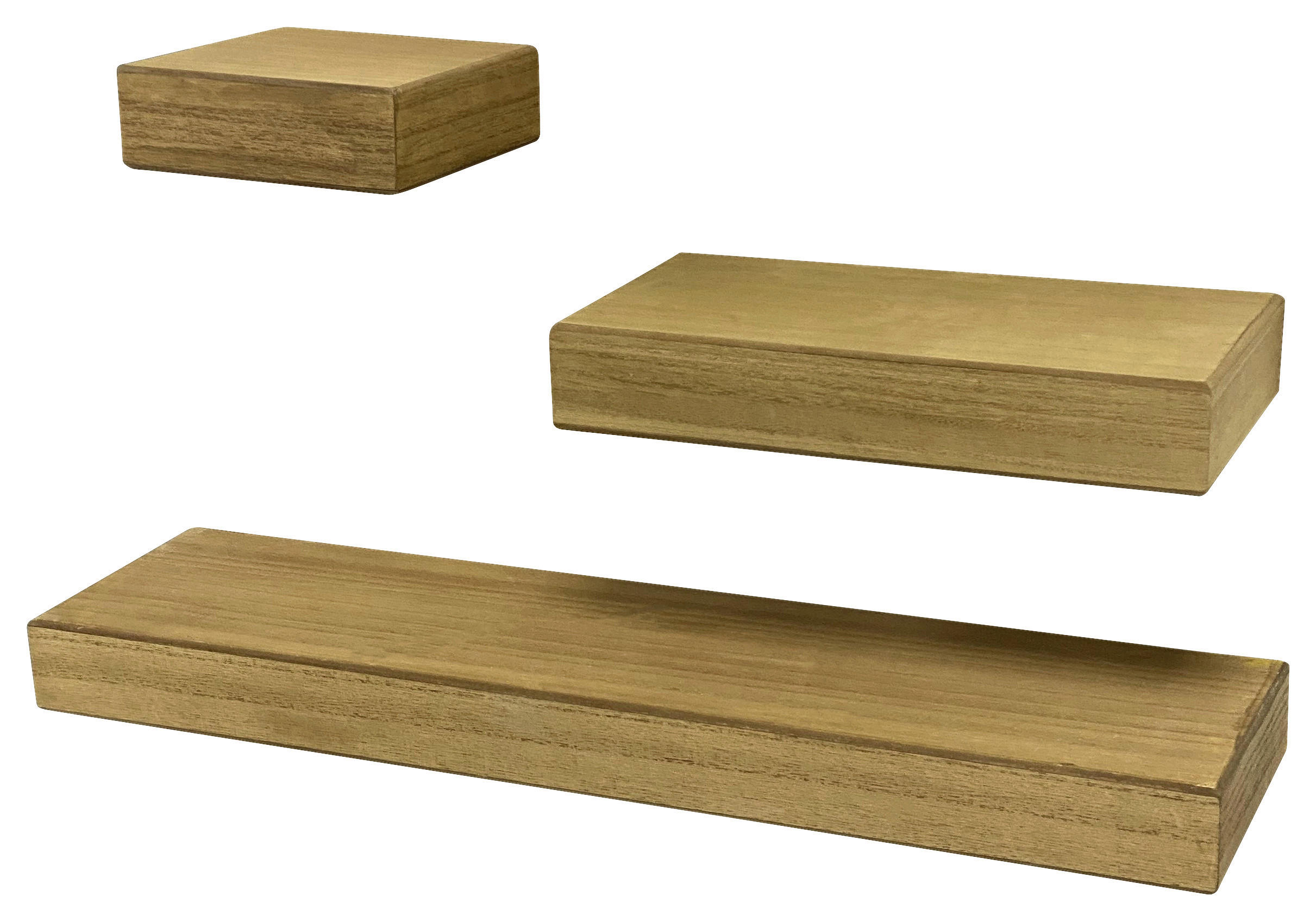 Wandregal Joris Holz geölt Nachbildung B/T/D: ca. 60x5x5 cm Joris - (60,00/5,00cm)