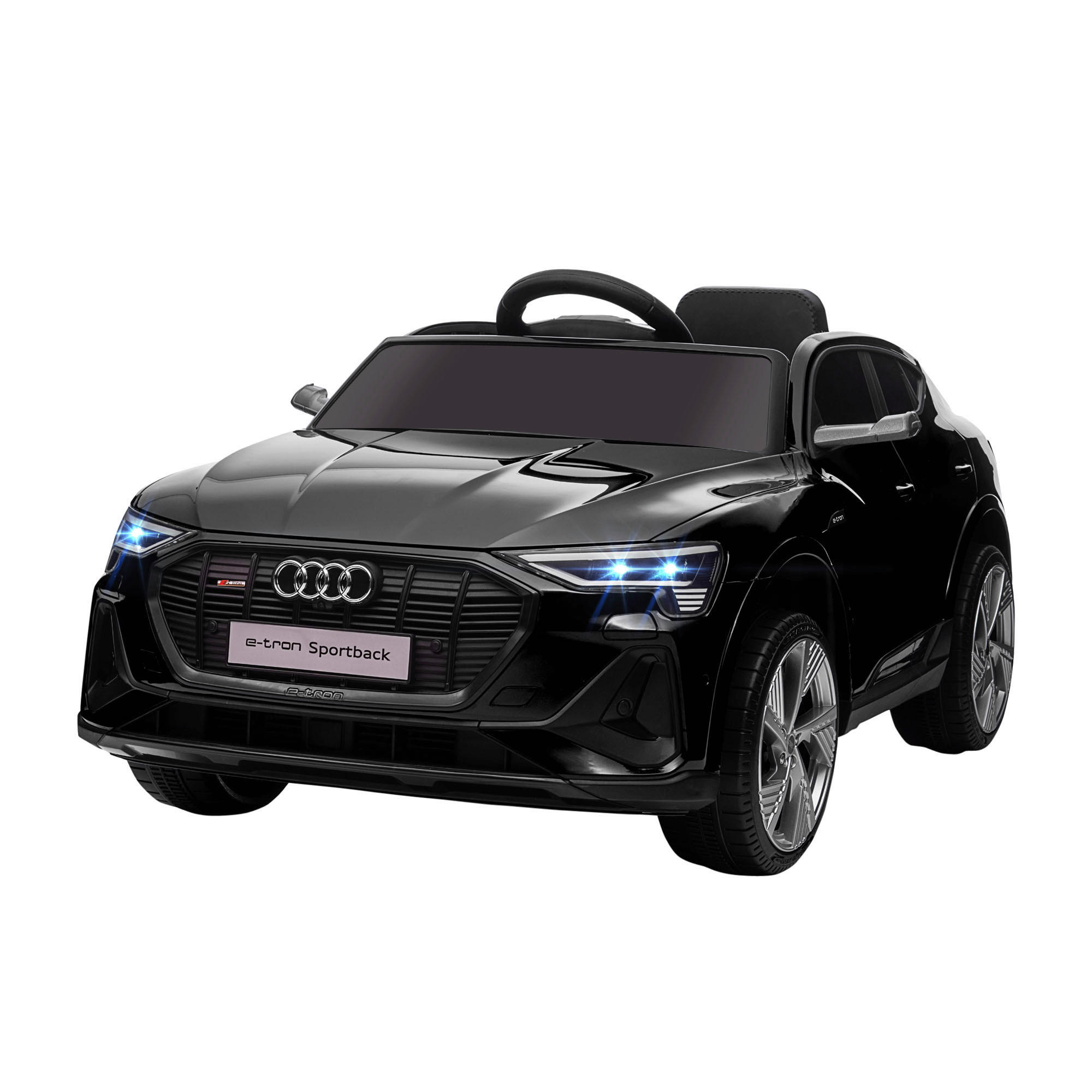 HOMCOM Kinder-Elektroauto schwarz B/H/L: ca. 60x47x108 cm