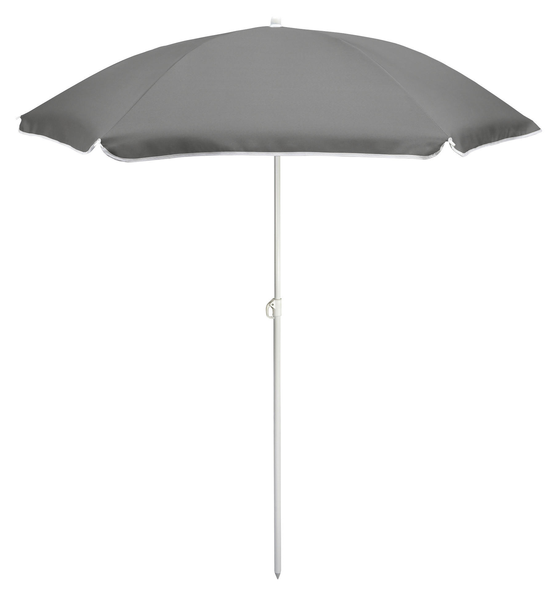 POCOline Sonnenschirm anthrazit Stahl D: ca. 150 cm Sonnenschirm - anthrazit (150,00cm) - POCOline