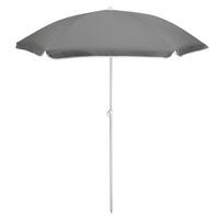 POCOline Sonnenschirm anthrazit Stahl D: ca. 150 cm Sonnenschirm - anthrazit (150,00cm) - POCOline