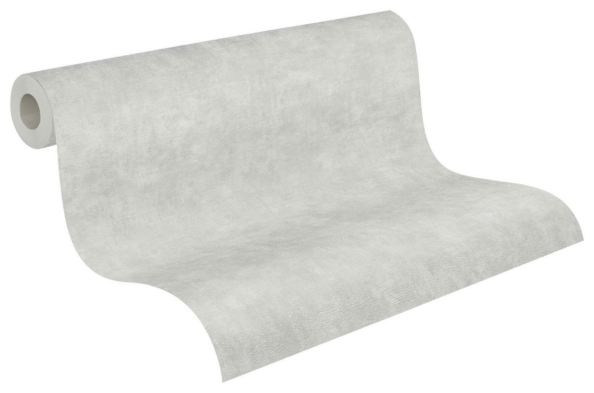 A.S.Creation Vliestapete grau B/H/D: ca. 53x1005x8,6 cm Vliestapete - grau (8,60/1005,00cm) - A.S.Creation