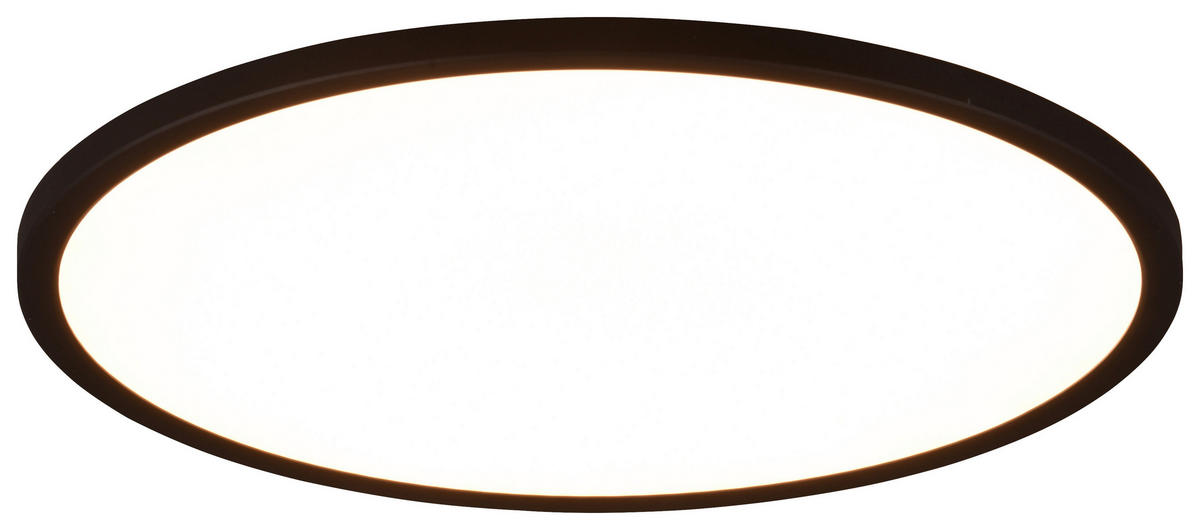 Reality LED-Deckenleuchte schwarz Kunststoff H/D: ca. 2,5x40 cm LED-Deckenleuchte_Aureo - schwarz (40,00/2,50cm) - Reality