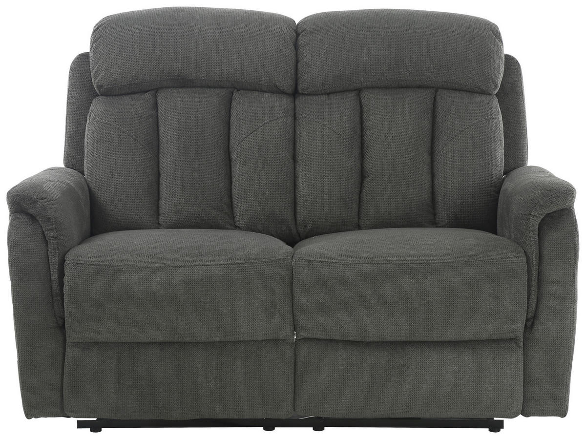 Sofa FM3216-2P grau Microfaser B/H/T: ca. 142x100x95 cm FM3216-2P - grau (142,00/100,00/95,00cm)
