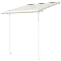 Palram Terrassendach Sierra weiß Aluminium B/H/T: ca. 230x300x230 cm Sierra - weiß (230,00/300,00/230,00cm) - Palram