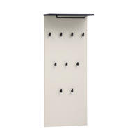Garderobenhaken Edda beige hell B/H/T: ca. 50x120,6x20,9 cm Edda - beige (50,00/120,60/20,90cm) - Möbelpartner