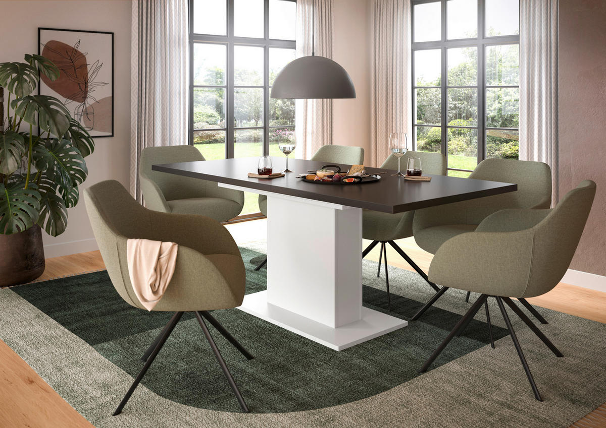 Esstisch MOTION grau B/H/T: ca. 150x76x90 cm MOTION - grau (150,00/76,00/90,00cm) - xonox.home
