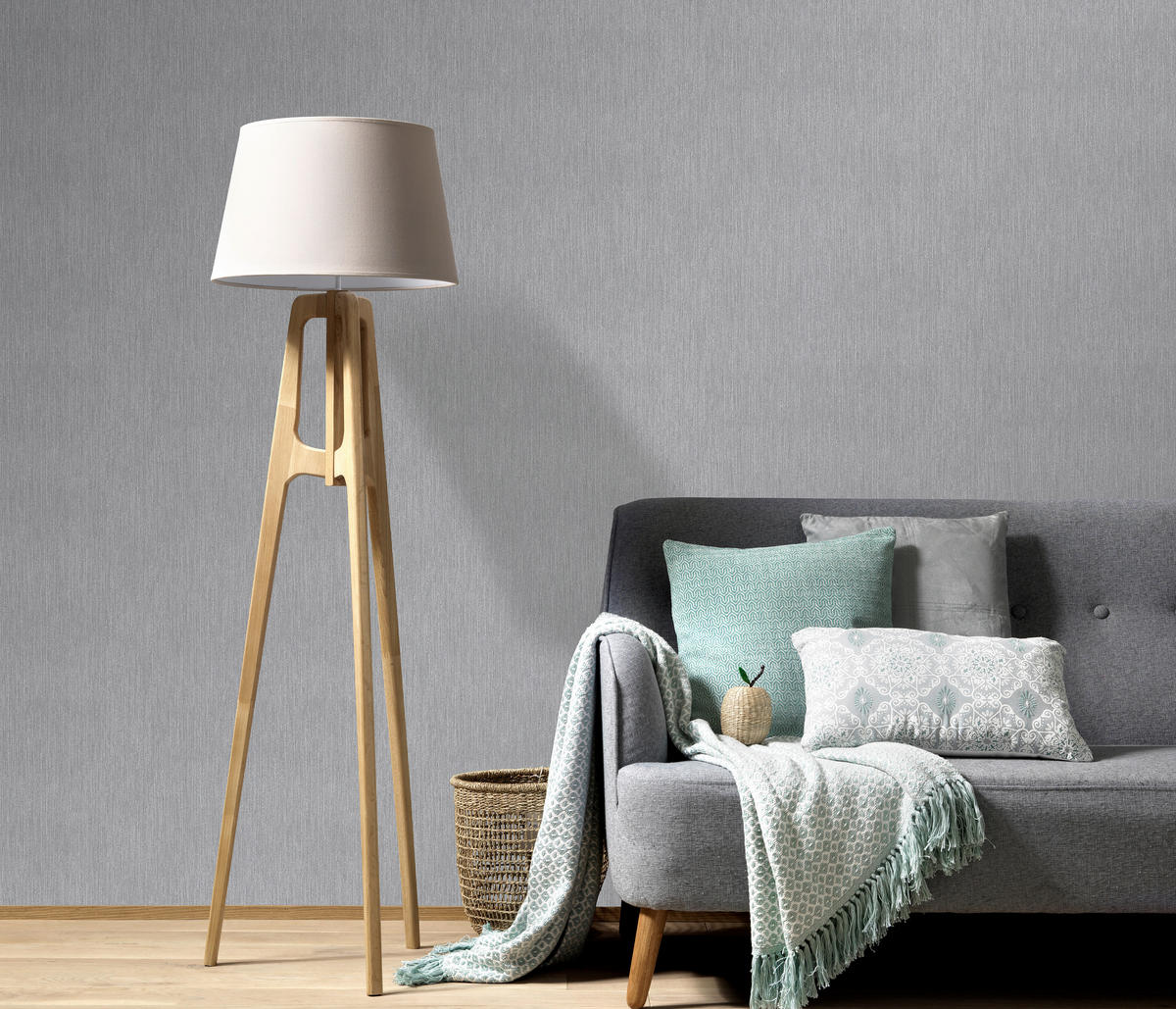 Erismann Vliestapete Struktur grau B/L: ca. 53x1005 cm Vliestapete_10396-10 - grau (53,00/1005,00cm) - Erismann