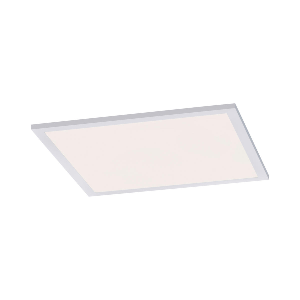 Just Light LED-Deckenpanel FLAT 14531-16 weiß Kunststoff Metall B/H/T: ca. 45x5,6x45 cm 1 Brennstellen FLAT - weiß (45,00/5,60/45,00cm) - Just Light