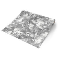 UGEPA Papiertapete Marmoroptik grau silber B/L: ca. 53x1005 cm Papiertapete_L798-59 - silber/grau (53,00/1005,00cm) - UGEPA