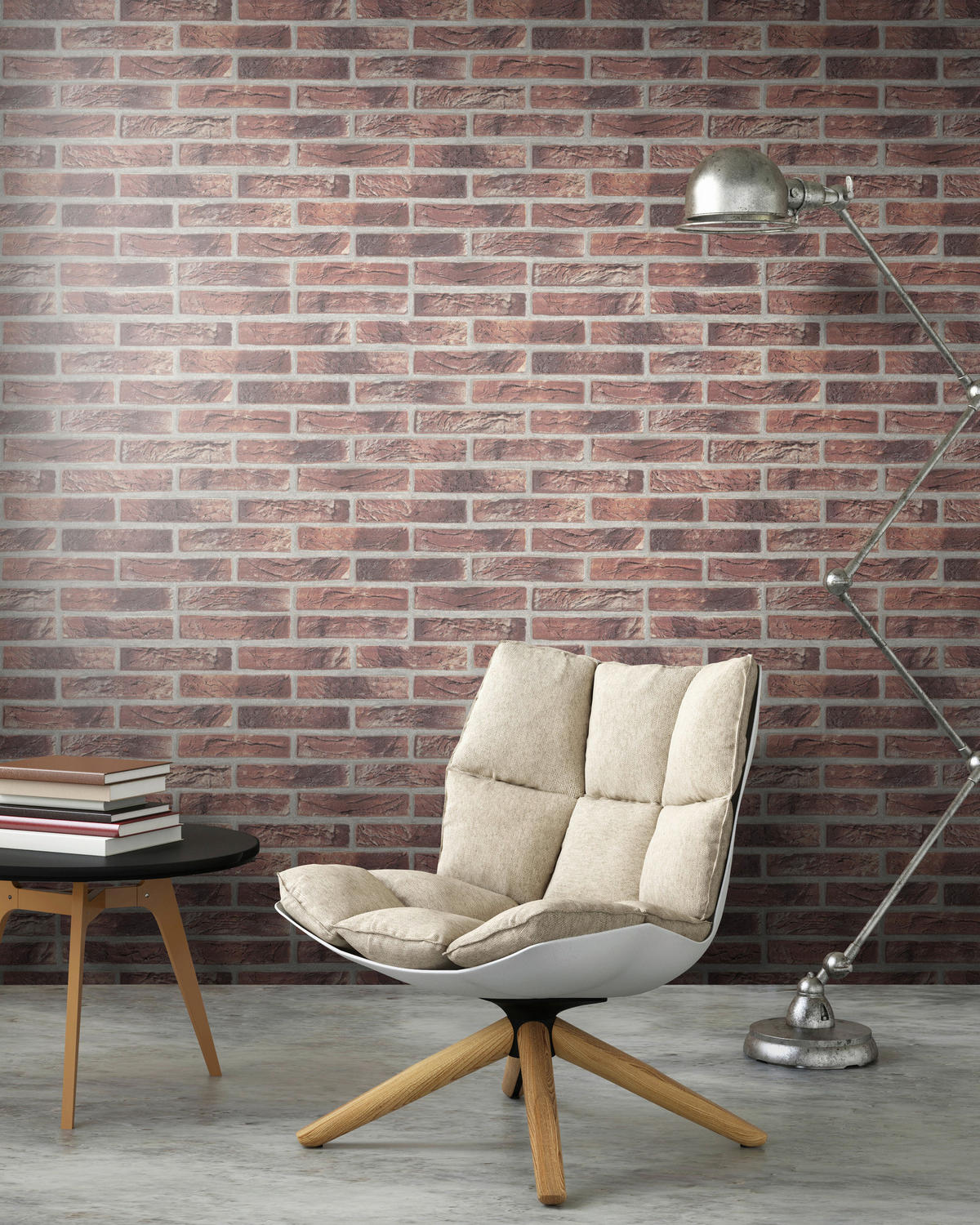 Vliestapete Steinoptik braun B/L: ca. 53x1005 cm Vliestapete_6451-06 VW10 oben - braun (53,00/1005,00cm)