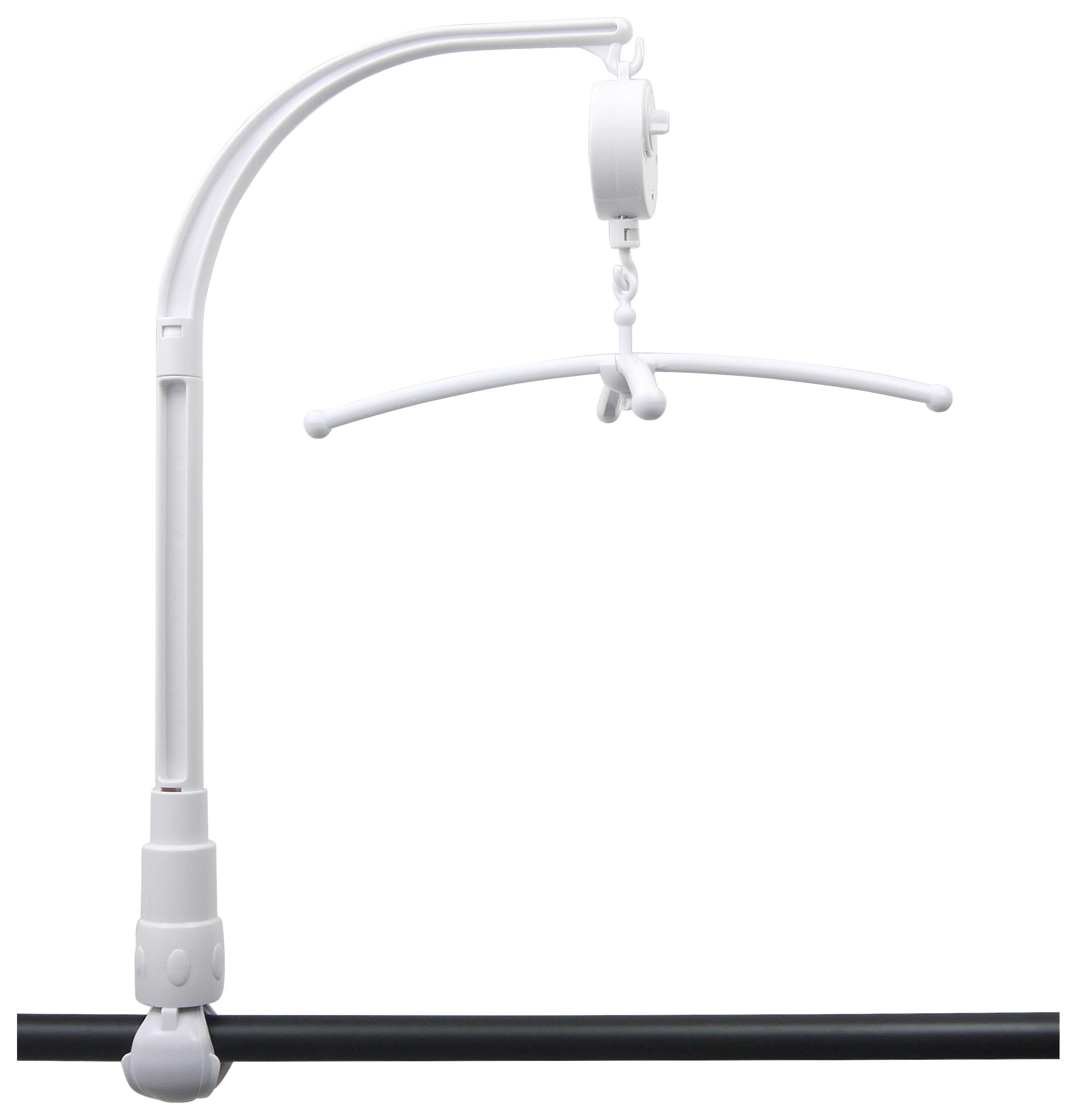 Niermann Mobilehalter für Rundstab B/H/L: ca. 11x6x35 cm für Rundstab - (35,00/11,00/6,00cm) - Niermann