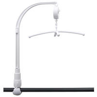 Niermann Mobilehalter für Rundstab B/H/L: ca. 11x6x35 cm für Rundstab - (35,00/11,00/6,00cm) - Niermann