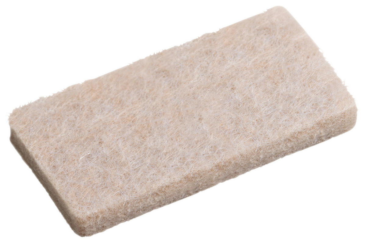 Meister Filzgleiter beige B/L: ca. 2x4 cm 8 tlg. Filzgleiter_8erPack 20x40mm - beige (2,00/4,00cm) - Meister
