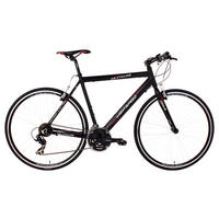 KS-Cycling Fitnessrad Lightspeed Lightspeed 28 Zoll Rahmenhöhe 58 cm 21 Gänge schwarz schwarz ca. 28 Zoll Lightspeed - schwarz (58,00cm) - KS-Cycling