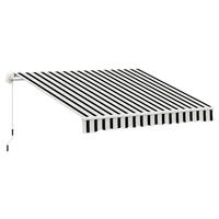 Gelenkmarkise weiß B/L: ca. 245x395 cm Gelenkmarkise - blau/weiß (245,00/395,00cm) - Outsunny