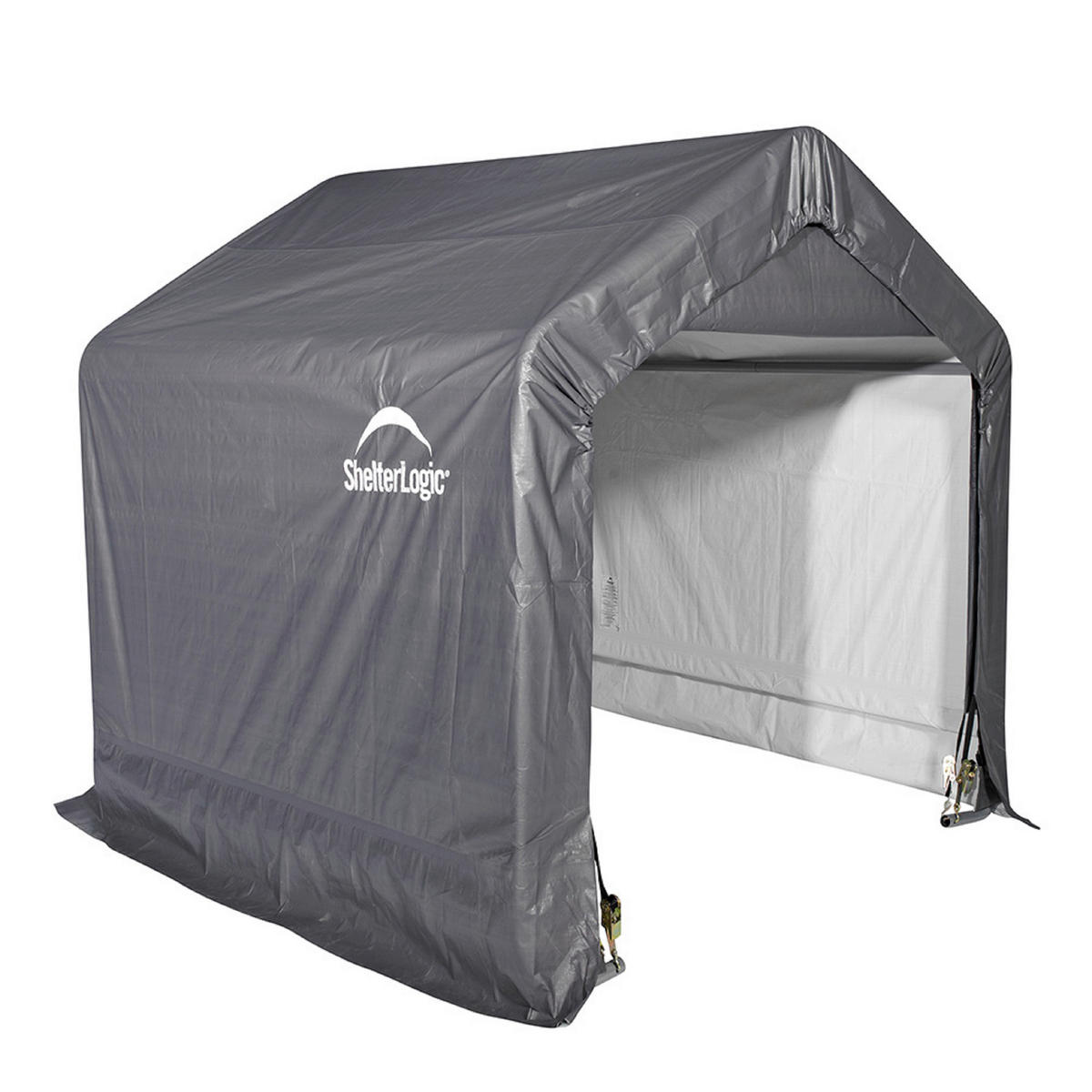 ShelterLogic Gartenhaus Shed-in-a-Box grau B/H/T: ca. 180x183x196 cm Shed-in-a-Box - grau (180,00/183,00/196,00cm) - ShelterLogic