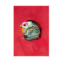 Komar Poster Star Wars Classic Helmets Rebel Pil Star Wars B/L: ca. 30x40 cm Star Wars Classic Helmets Rebel Pil - (30,00/40,00cm) - Komar