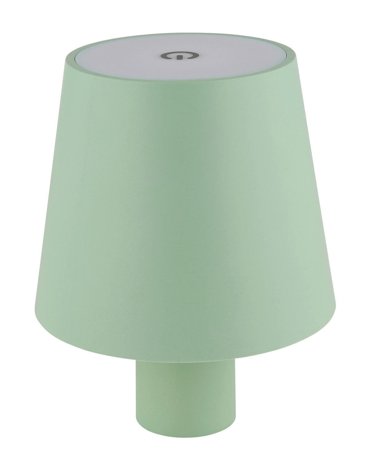 GLOBO LED-Tischleuchte Opal hellgrün Kunststoff Metall Kunststoff H/D: ca. 13x10,6 cm VANNIE - hellgrün/Opal (10,60/13,00cm) - GLOBO