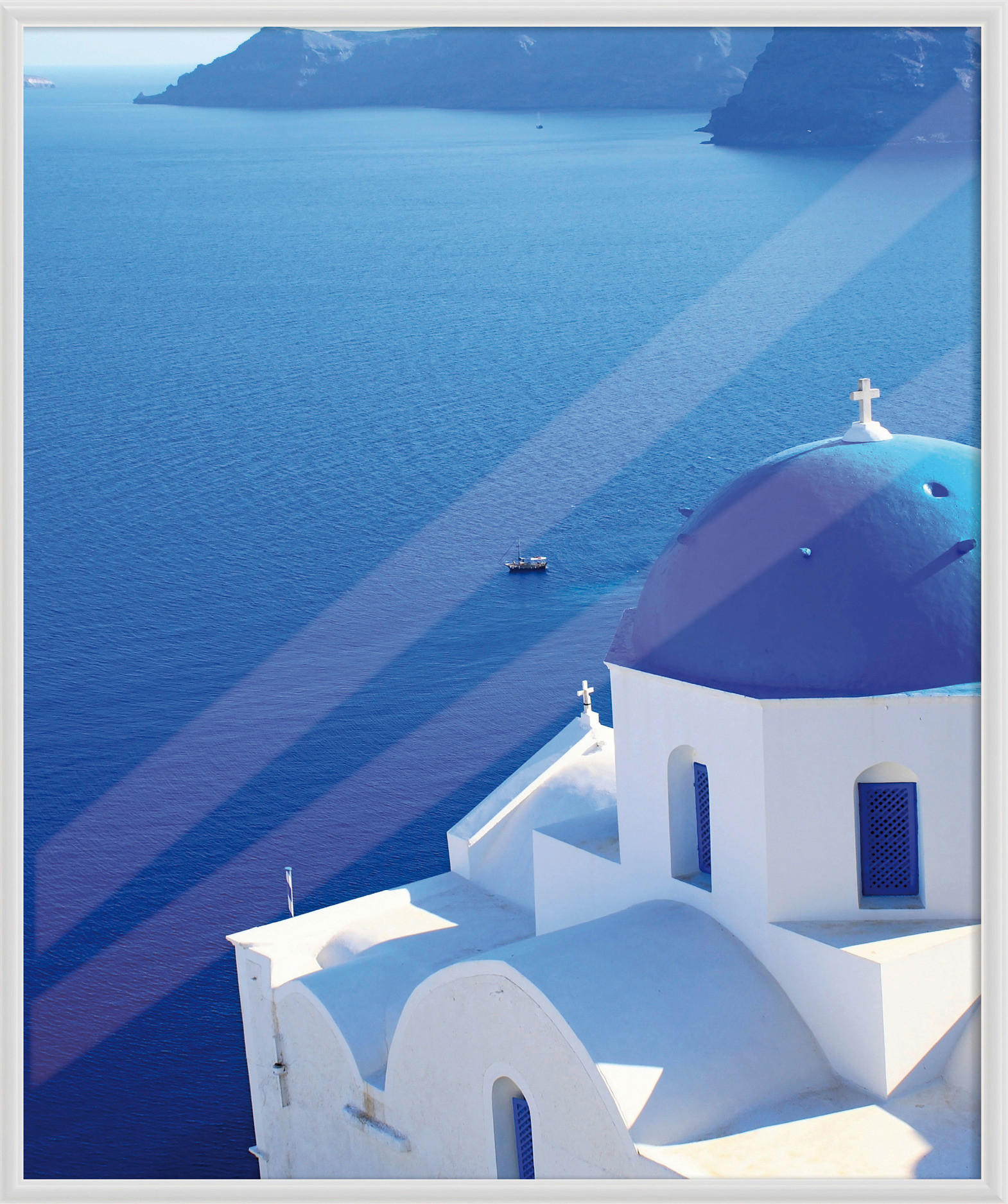 The Wall Bilderrahmen weiß Kunststoff B/L: ca. 50x60 cm Fotorahmen 50x60cm - weiß (50,00/60,00cm) - The Wall