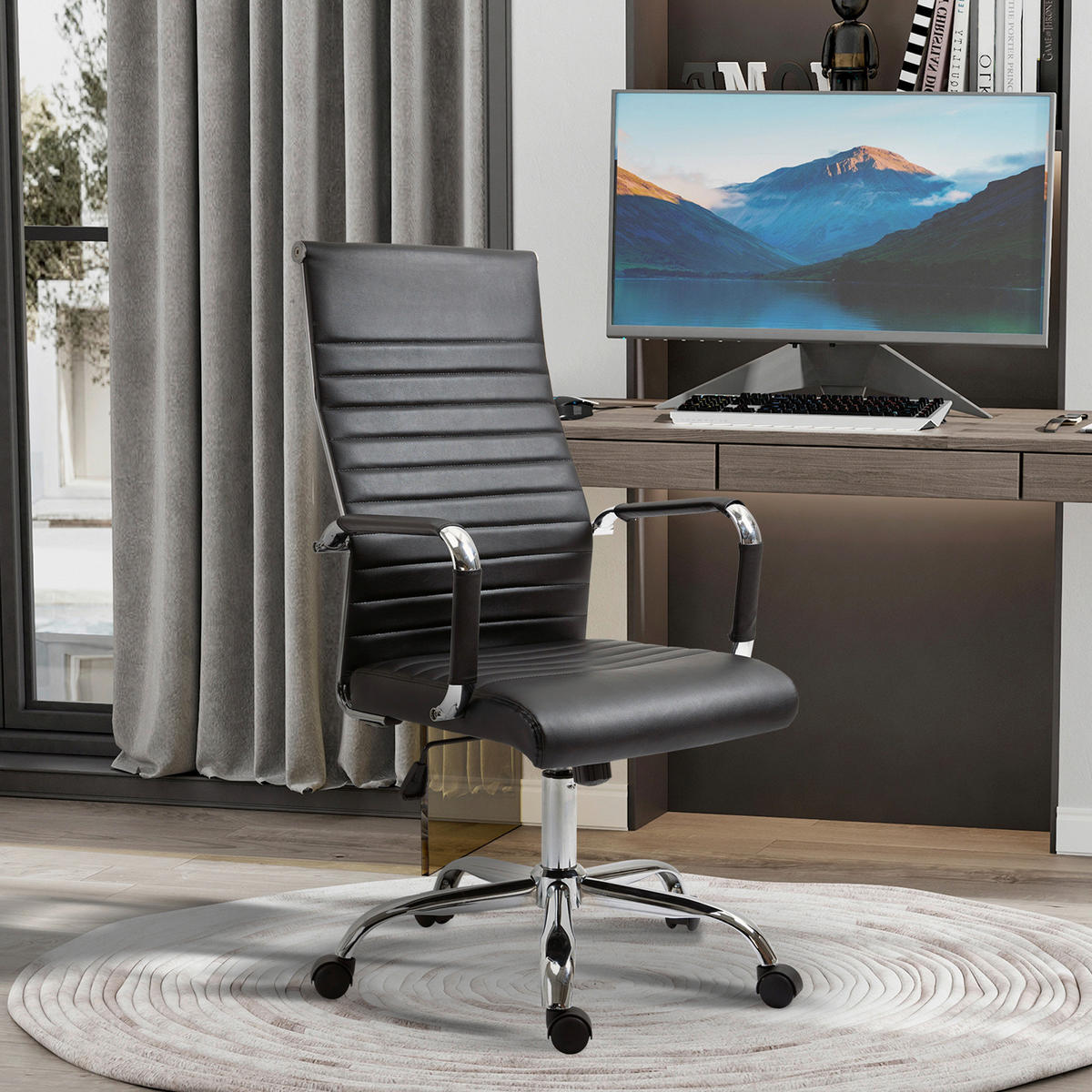 Gaming-Sessel 921-383BK schwarz 921-383BK - schwarz (54,00/114,00/62,00cm) - Vinsetto