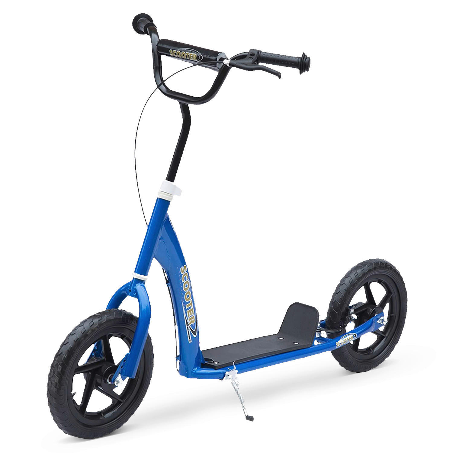 HOMCOM Kinderroller blau Kinderroller - blau (120,00/52,00/88,00cm) - HOMCOM